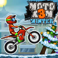 Moto X3M Winter,Este juego de motos te anima a conducir en puentes hechos de bastones de caramelo y otras golosinas. ¡Pasea en una motocicleta por los muñecos de nieve y los árboles de Navidad con Rudolph, el reno de nariz roja y Papá Noel!