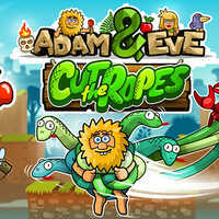Adam And Eve: Cut The Ropes,Adam And Eve: Cut The Ropes is one of the Logic Games that you can play on UGameZone.com for free. 
Adam is trapped in snake-ropes, help him to get to the Eva. Play all 60 levels full of fun puzzles. Enjoy and have fun!