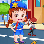 Baby Hazel Police Dress Up