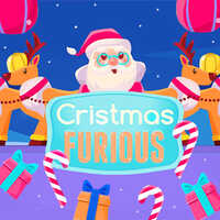Cristmas Furious,Cristmas Furious is one of the Tap Games that you can play on UGameZone.com for free. This year's Christmas will be furious! Many balloons invaded the North Pole, and Santa has to run to catch the gifts. But he changed his sleigh, and he is now fast and furious! Help Santa to dodge the balloons and end with the highest number of gifts. You can pass all the levels?