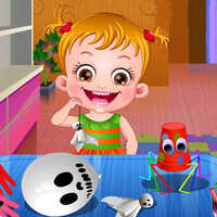 Baby Hazel Crafts Time,You can play Baby Hazel Crafts Time on UGameZone.com for free. 
Meow! Baby Hazel's little cat is becoming too notorious these days. Hazel is very fond of her cutie cat and pampers her every day. She loves being around her mischievous naughty cat. As Hazel is at home, she has decided to spend her whole day with Katy. Help Hazel in giving Katy bath. Little Katy is not just notorious but gets very angry soon. Be with Hazel and keep an eye on little Katy! Enjoy and have fun!