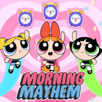 Morning Mayhem,Morning Mayhemは、UGameZone.comで無料でプレイできるロジックゲームの1つです。大きくて強力な爆発で朝を始めましょう！タウンズビルの街全体を目覚めさせるトラブル！モーニングメイヘムで悪役を倒すパワーパフガールズに参加しよう！女の子が自分の遅刻を克服し、ドアへの道を見つけて悪役と戦うのを助けます。
