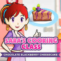 Free Online Games,Sara's Cooking Class: Dark Chocolate Blackberry Cheesecake is one of the Cooking Games that you can play on UGameZone.com for free. You are going to the cooking class where the mentor is Sara. Sara is a very good chef and the best thing about her is that she makes complicated recipes seem so easy. You will have to follow her instructions and use the ingredients in the correct way to carry out the cooking task to make Chocolate Blackberry Cheesecake. Enjoy savory chocolate batter and blackberry drizzle! 