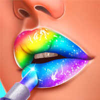 Lip Art,Lips are the perfect canvas to create the most imaginative art. And Lip Art game turns you into an expert lip art makeup artist in no time! Make those pouting lips pop with lipsticks, brushes, gloss, glitter, sequins, and rhinestones.