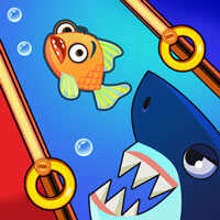 Save The Fish,Save The Fish has proven to be one of the most popular puzzle games this year. It has addictive gameplay and 2D art style. The ocean is very mysterious. There are many different kinds of fish living under the sea, among which are the powerful sharks and the most. The weak goldfish are trapped in glass bottles. Can you try to kill the shark and save the little goldfish? You can use hot lava. If you like this game, don't forget to share it with your friends!